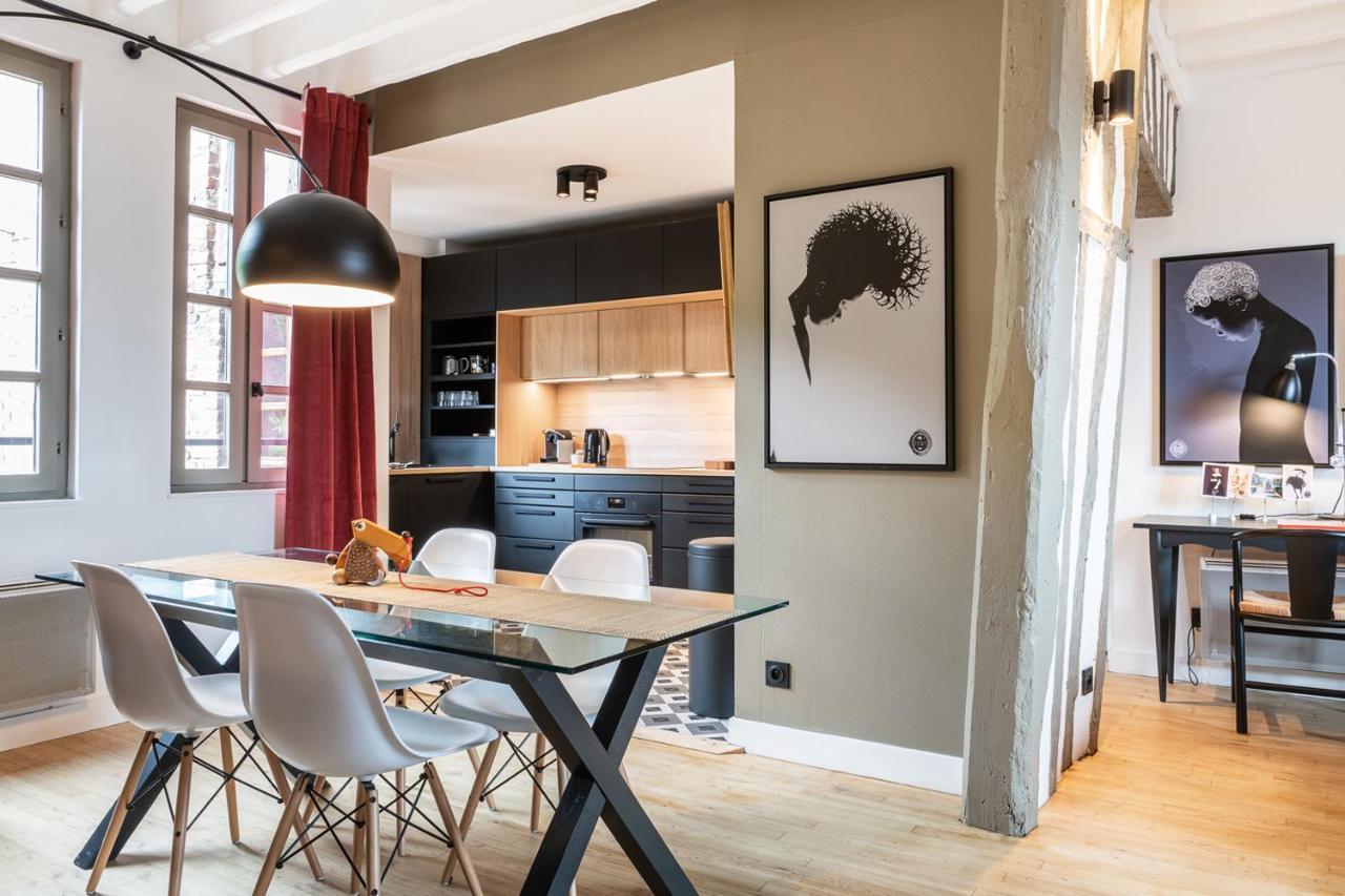 Ferienwohnung L' Annexe Du 10Honfleur Exterior foto