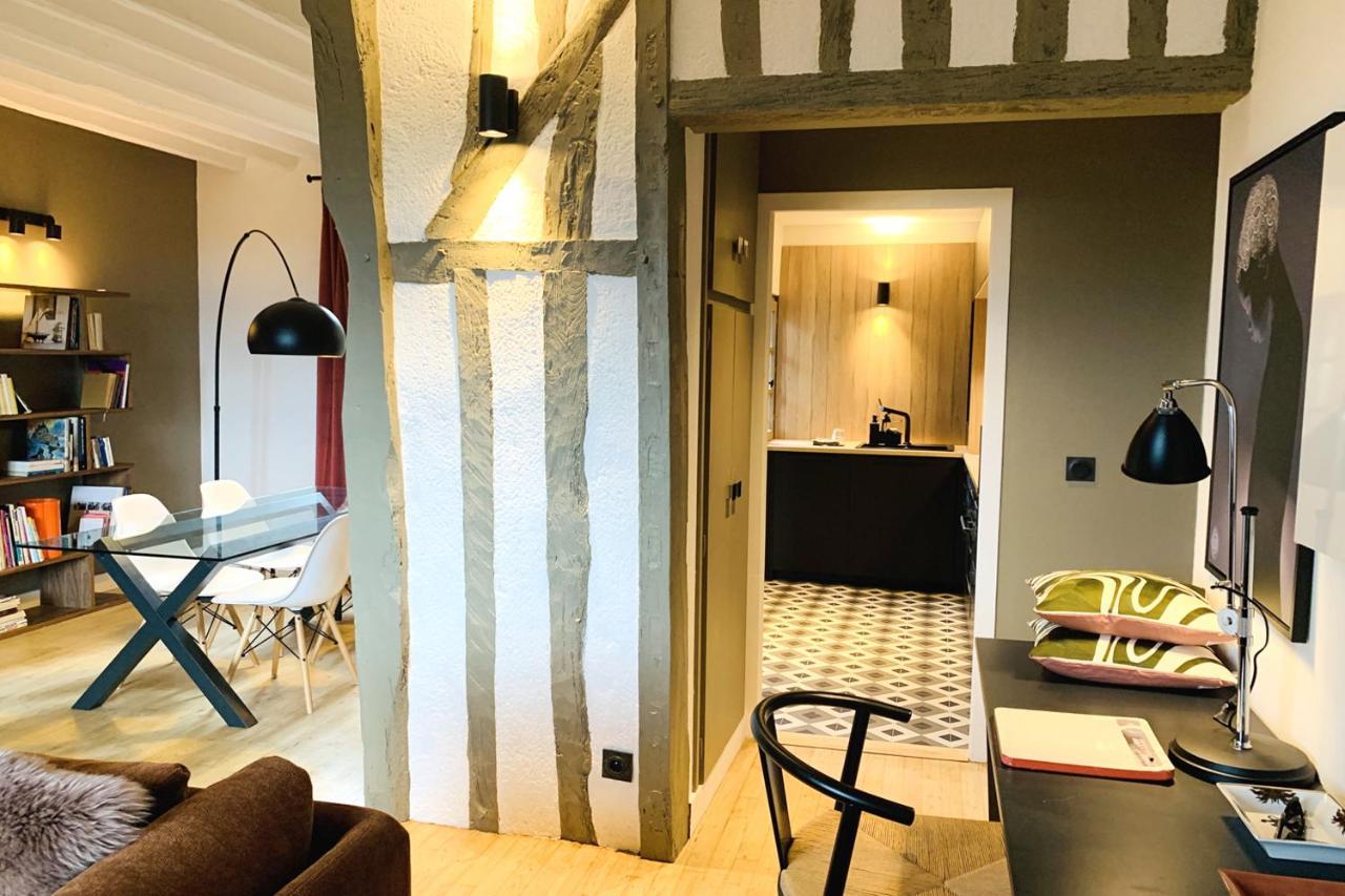 Ferienwohnung L' Annexe Du 10Honfleur Exterior foto