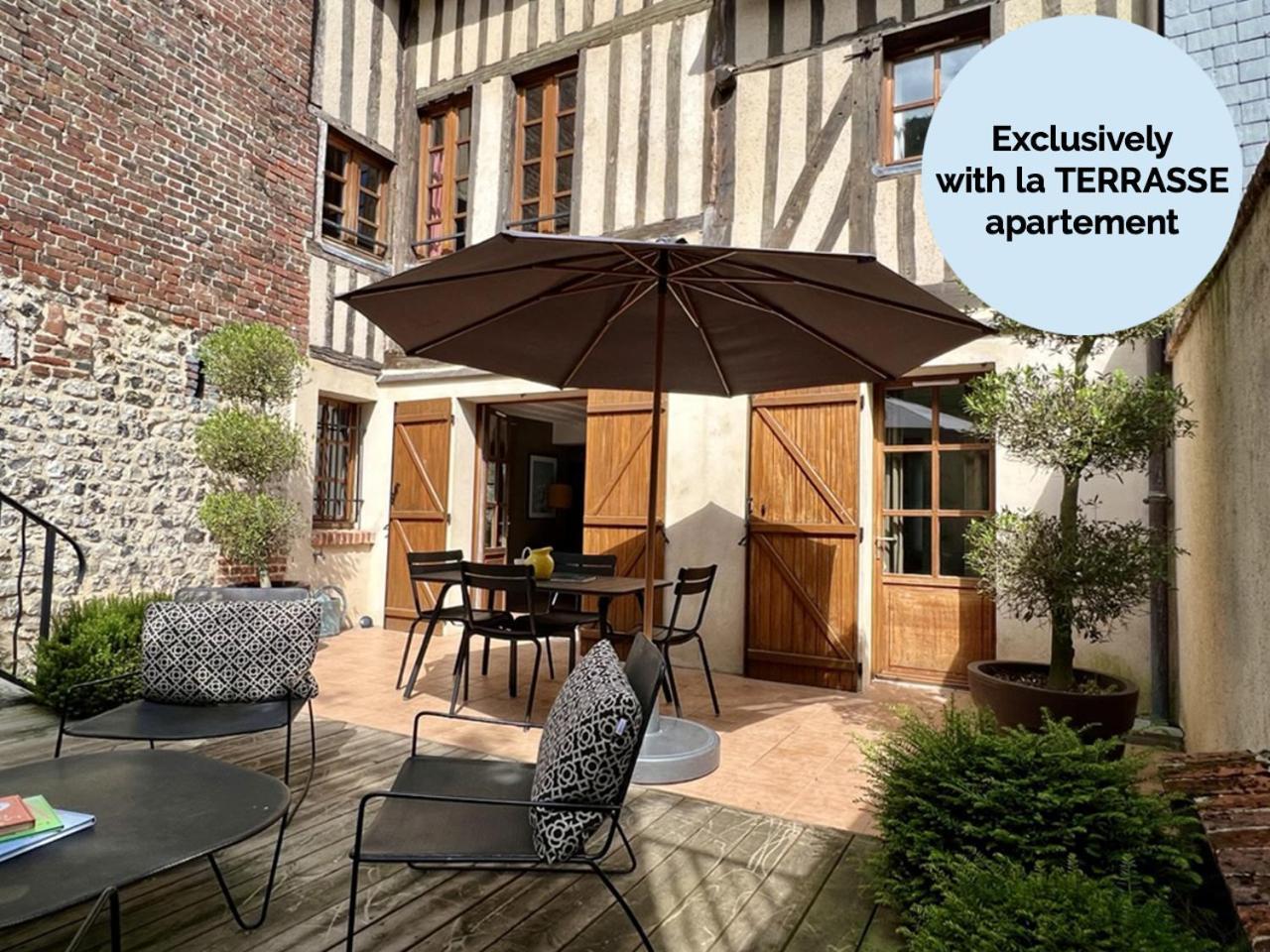 Ferienwohnung L' Annexe Du 10Honfleur Exterior foto